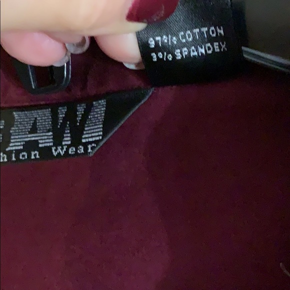 FSU Garnet button down blouse - Picture 4 of 5